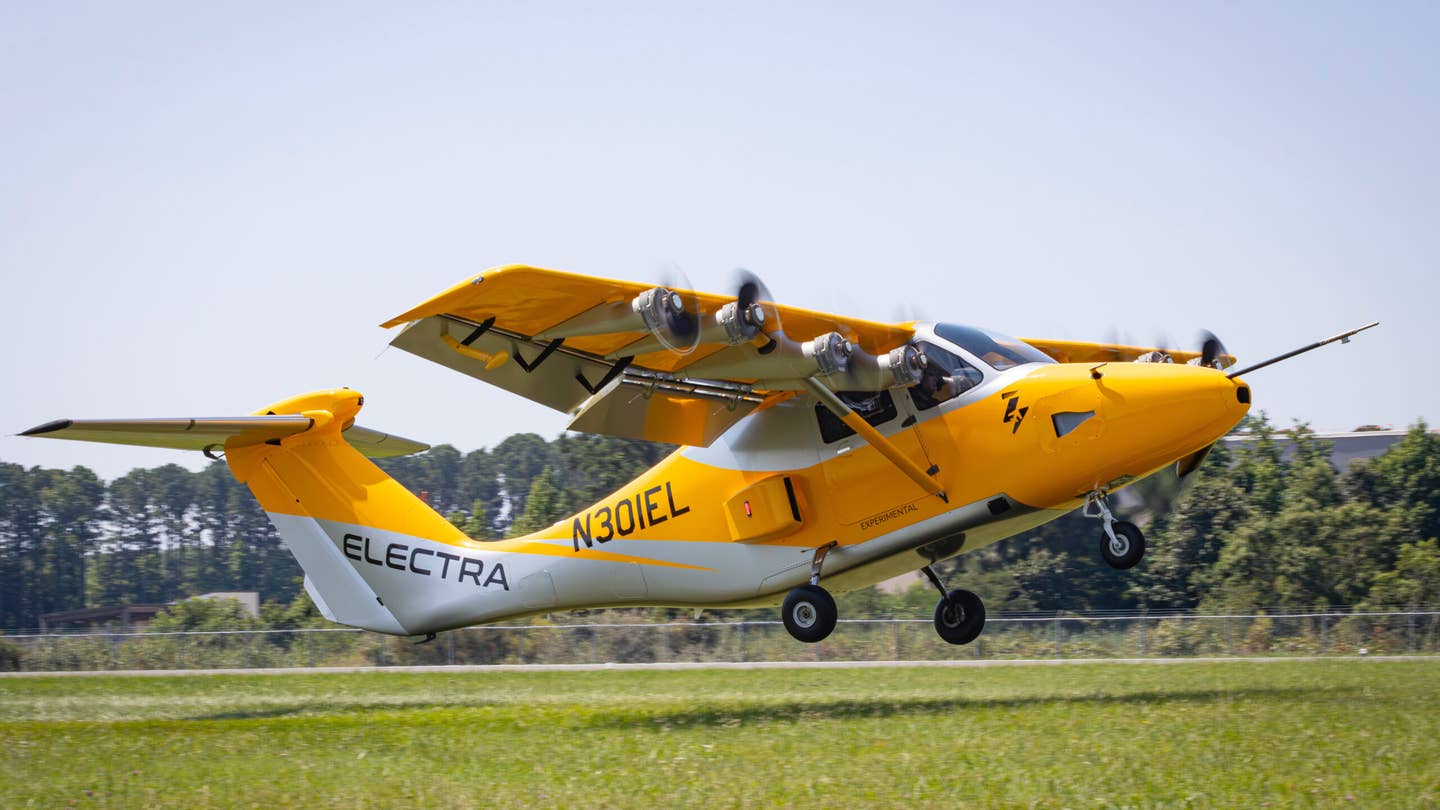 Electra electric aircraft U.S. Air Force