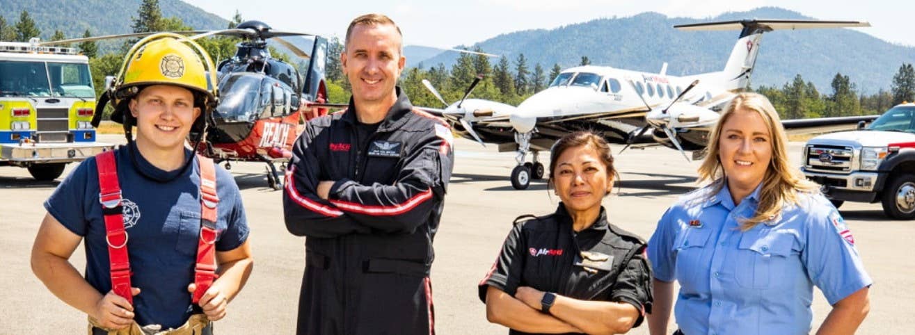 GMR staff and vehicles