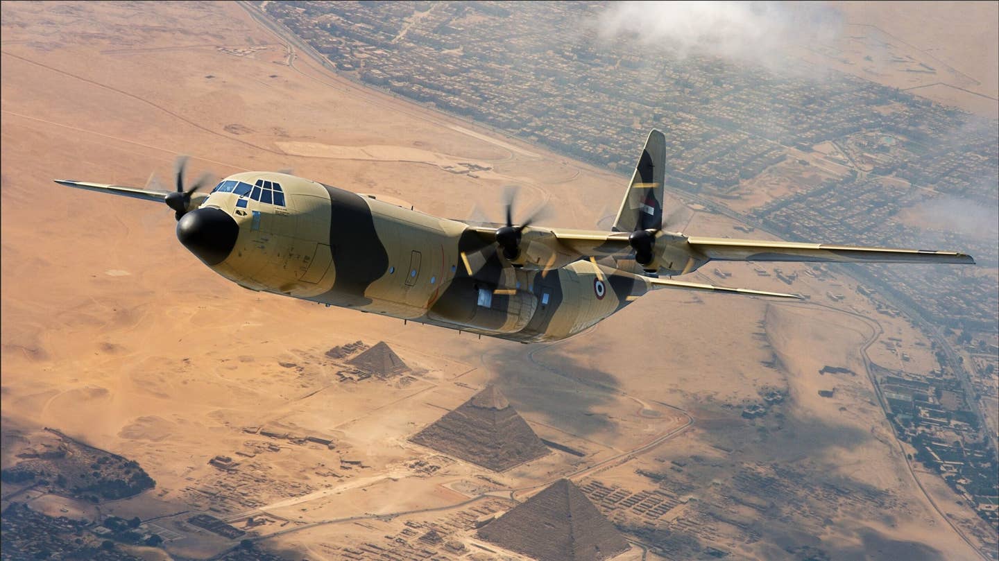 Egypt Air Force Adding C-130J-30 Super Hercules to Fleet