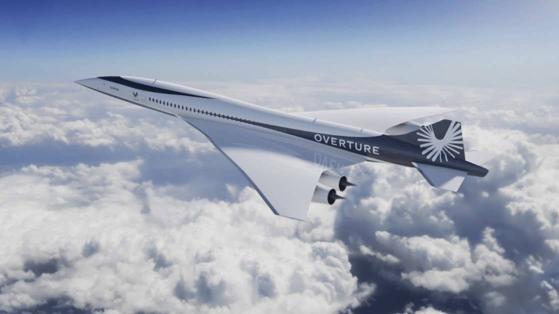 Boom Supersonic passenger airliner Overture