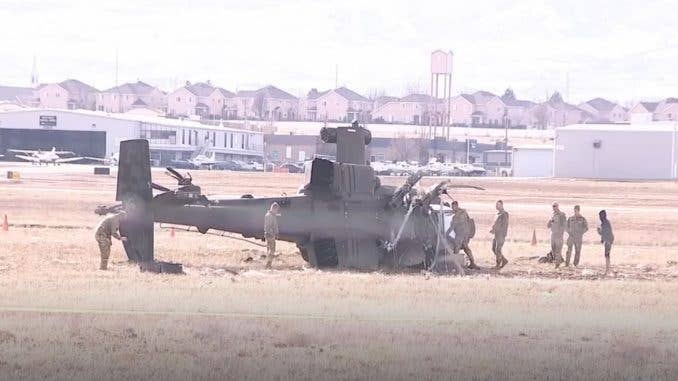 Report: Air Force Reserves Fighter Pilot Crashed Apache Helicopter